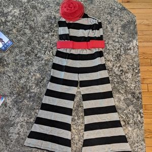 Blossom Couture kids one shoulder jumpsuit